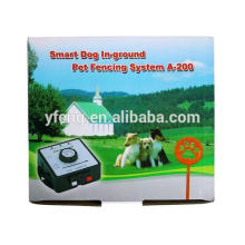 A200 Cão Inteligente Em-chão Pet Esgrima Sistema- Receptor pode ser cobrado pet Eletrônico cão cerca Pet Dog Cerca Sistema a200